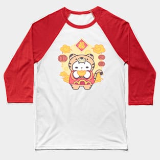 Ferocious Prosperity: Tiger Chinese Zodiac! Baseball T-Shirt